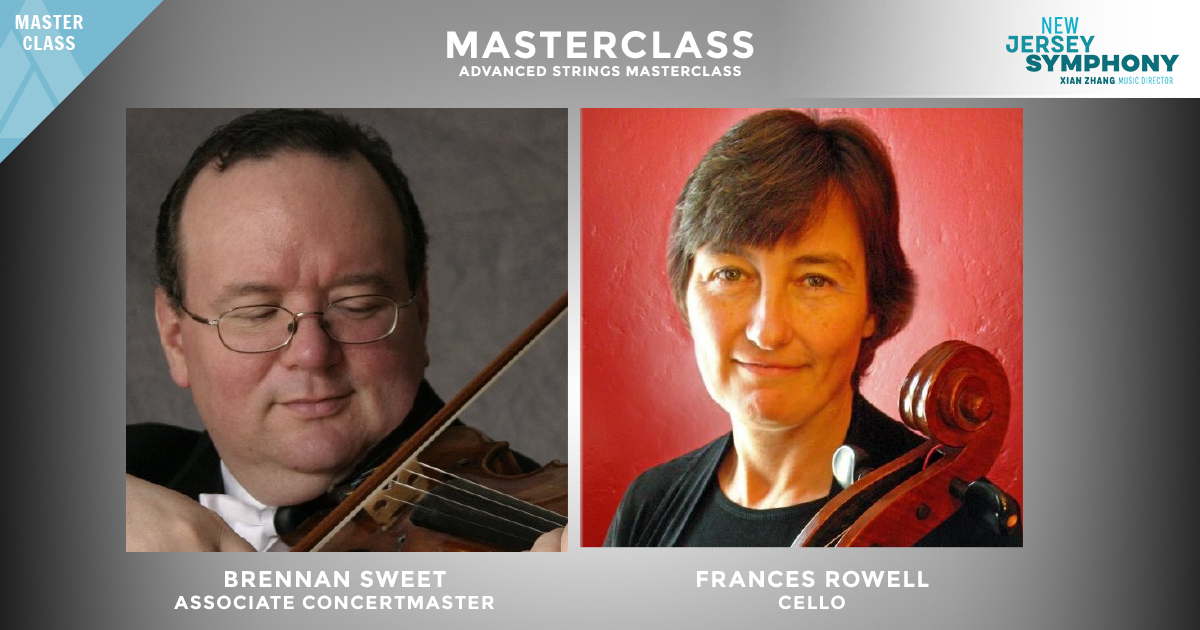 New Jersey Symphony Musicians Set For Cello, Violin Masterclass